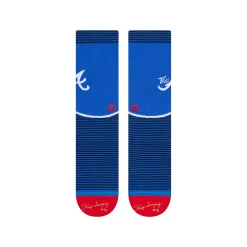 Stance Atlanta Braves X City Connect Crew Socks BLUE Clearance