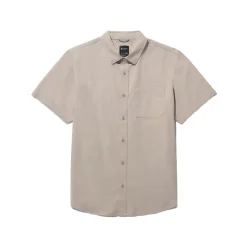 Stance Bales Button Up Organic Cotton Shirt Stringgrey