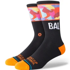 Stance Baltimore Orioles City Connect Crew Socks BLACK Outlet