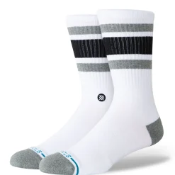 Stance Boyd Crew Socks White Best