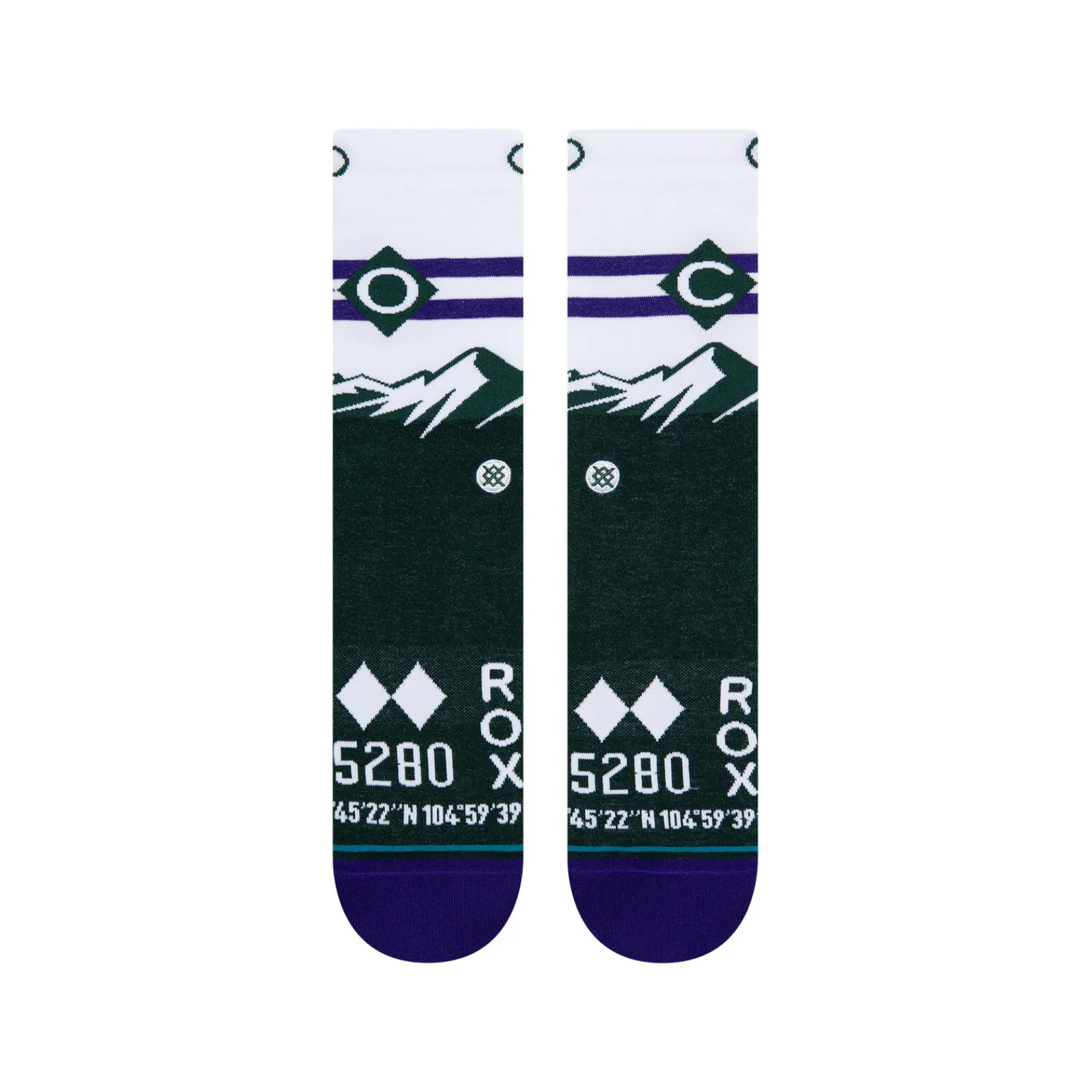 Stance Colorado Rockies City Connect Crew Socks FOREST Sale