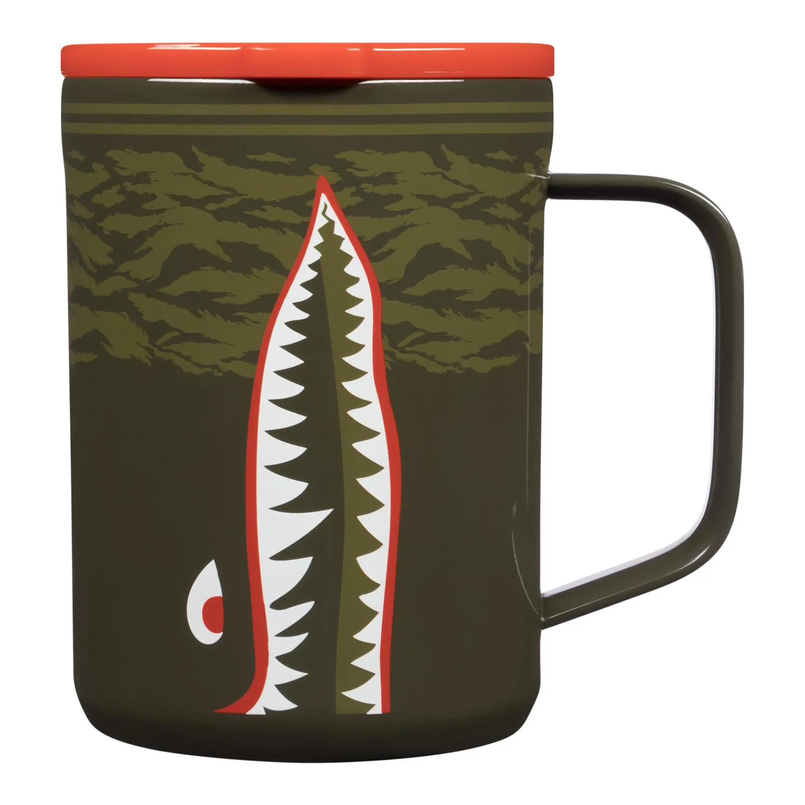 Stance Corkcicle Warbird Coffee Mug 16 oz GREEN Clearance