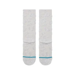 Stance Cotton Crew Light Cushion Socks Terry Cheetah Heathergrey Outlet