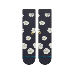 Stance Cotton Crew Light Cushion Socks Floral Navy Outlet