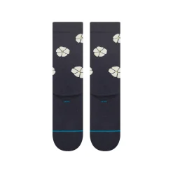 Stance Cotton Crew Light Cushion Socks Floral Navy Outlet
