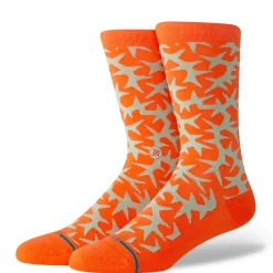 Stance Cotton Crew Light Cushion Socks Thornz Orange