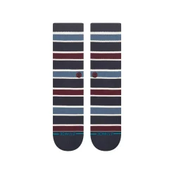 Stance Cotton Crew Medium Cushion Socks Devon Navy Outlet