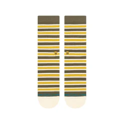 Stance Cotton Crew Medium Cushion Socks Ollie Olive