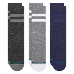 Stance Cotton Crew Socks 3 Pack Joven Grey Outlet