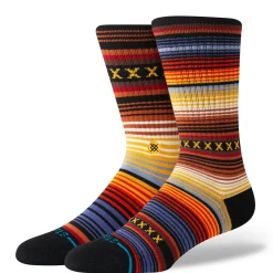 Stance Curren Crew Socks Indigo New