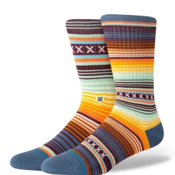 Stance Curren Crew Socks SEABLUE Sale