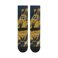 Stance Deadpool X Poly Crew Socks Deadpool Wolverine -Yellow Sale