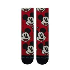 Stance Disney Mickey Tones Kids Crew Socks Red