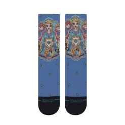 Stance Disney X Frozen Kids Crew Socks Elsa Kaleidoscope Iceblue