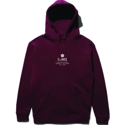 Stance Established Hoodie Maroon Hot