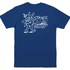 Stance Graphics Tee Vacation Seablue Clearance