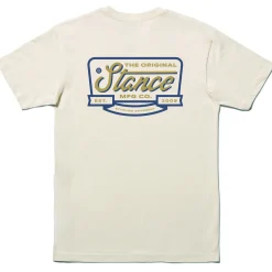 Stance Graphics Tee Script Seal Canvas New