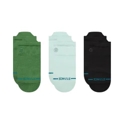 Stance Icon Casual Tab Socks 3 Pack Green Best