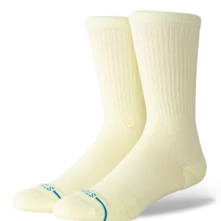Stance Icon Crew Socks Butter Discount