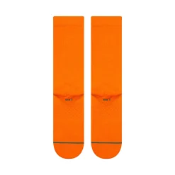 Stance Icon Crew Socks Orange Hot