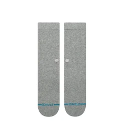 Stance Icon Crew Socks Greyheather New