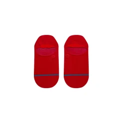 Stance Icon No Show Socks Red Hot