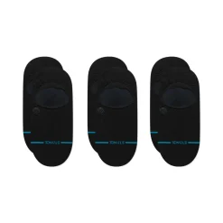 Stance Icon No Show Socks 3 Pack Black Discount