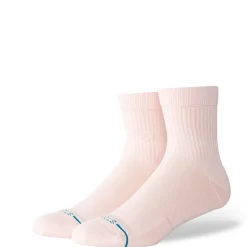 Stance Icon Quarter Socks Pink New