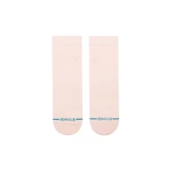 Stance Icon Quarter Socks Pink New