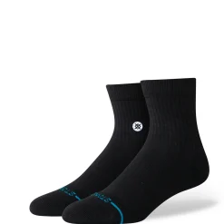 Stance Icon Quarter Socks Black Outlet