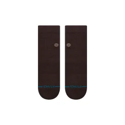 Stance Icon Quarter Socks Darkbrown Clearance