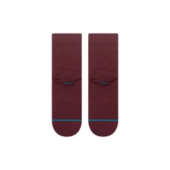 Stance Icon Quarter Socks Wine Clearance