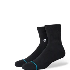 Stance Icon Quarter Socks 3 Pack Icon Black Clearance
