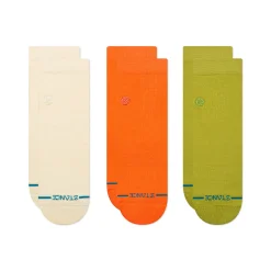 Stance Icon Quarter Socks 3 Pack Icon Canvas Outlet