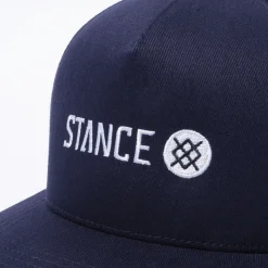 Stance Icon Snapback Hat With Butter Blend™ Navy Best