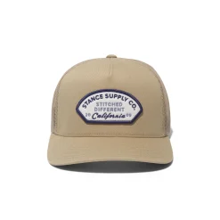 Stance Icon Trucker Hat Khaki Clearance
