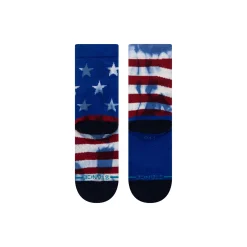 Stance Kids Cotton Crew Socks The Banner Red Sale