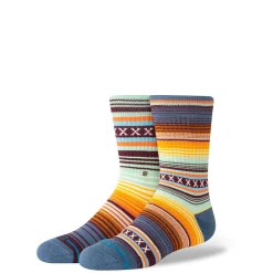 Stance Kids Cotton Crew Socks Curren Seablue