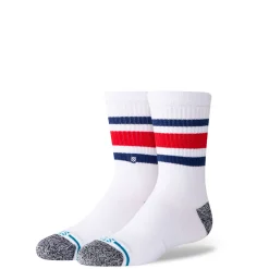 Stance Kids Cotton Crew Socks Boyd White Outlet