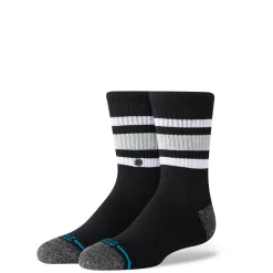 Stance Kids Cotton Crew Socks Boyd Black Online