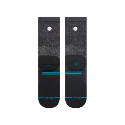 Stance Light Performance Crew Socks Run Light Black