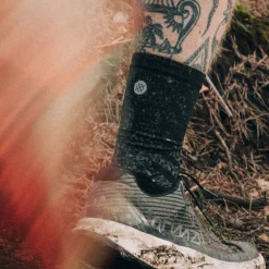 Stance Light Performance Crew Socks Run Light Black
