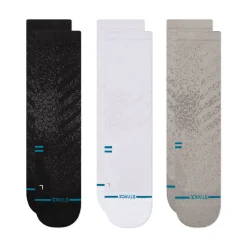 Stance Light Performance Crew Sock 3 Pack Run Light 2024 Multi Online
