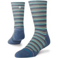 Stance Light Performance Crew Socks Earnie Seablue Outlet