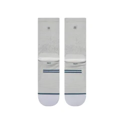 Stance Light Performance Crew Socks Run Light White New