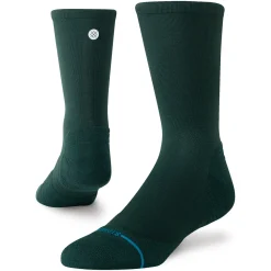 Stance Light Performance Crew Socks Run Pine Hot