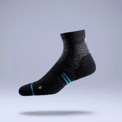 Stance Light Performance Quarter Socks Run Light Black
