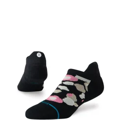 Stance Light Performance Tab Socks Camo Floral Black Outlet