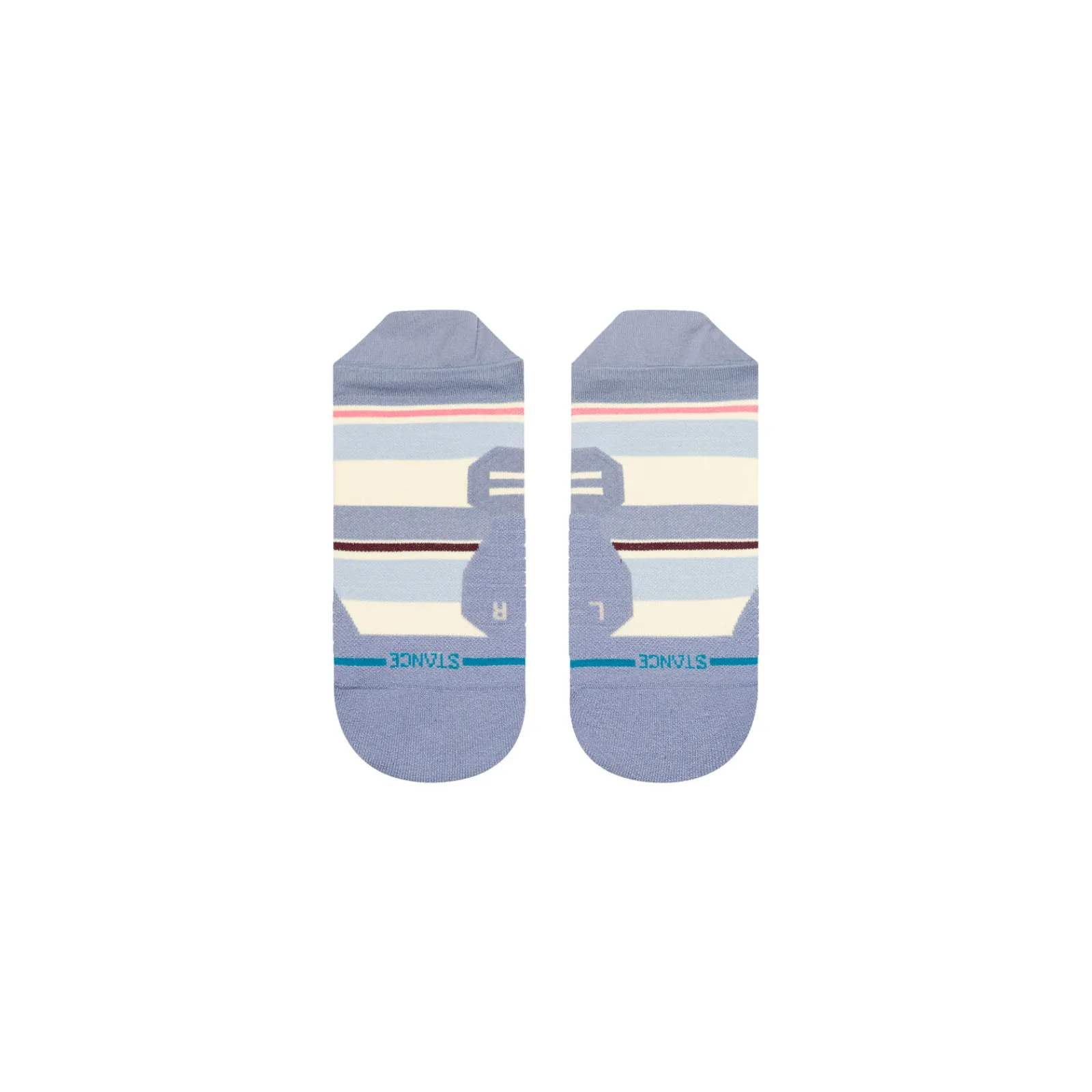 Stance Light Performance Tab Socks Milo Blue Clearance
