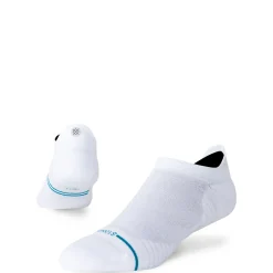 Stance Light Performance Tab Socks Run Light White New
